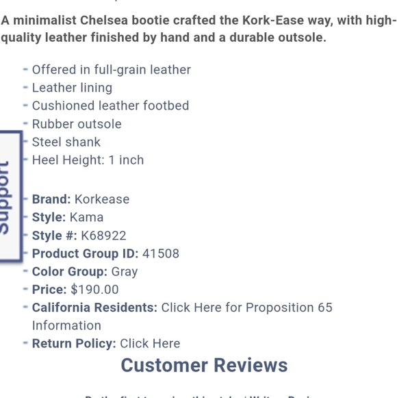 Womens Kork-Ease Kama Leather Booties Size 6.5 Grey - Picture 2 of 12